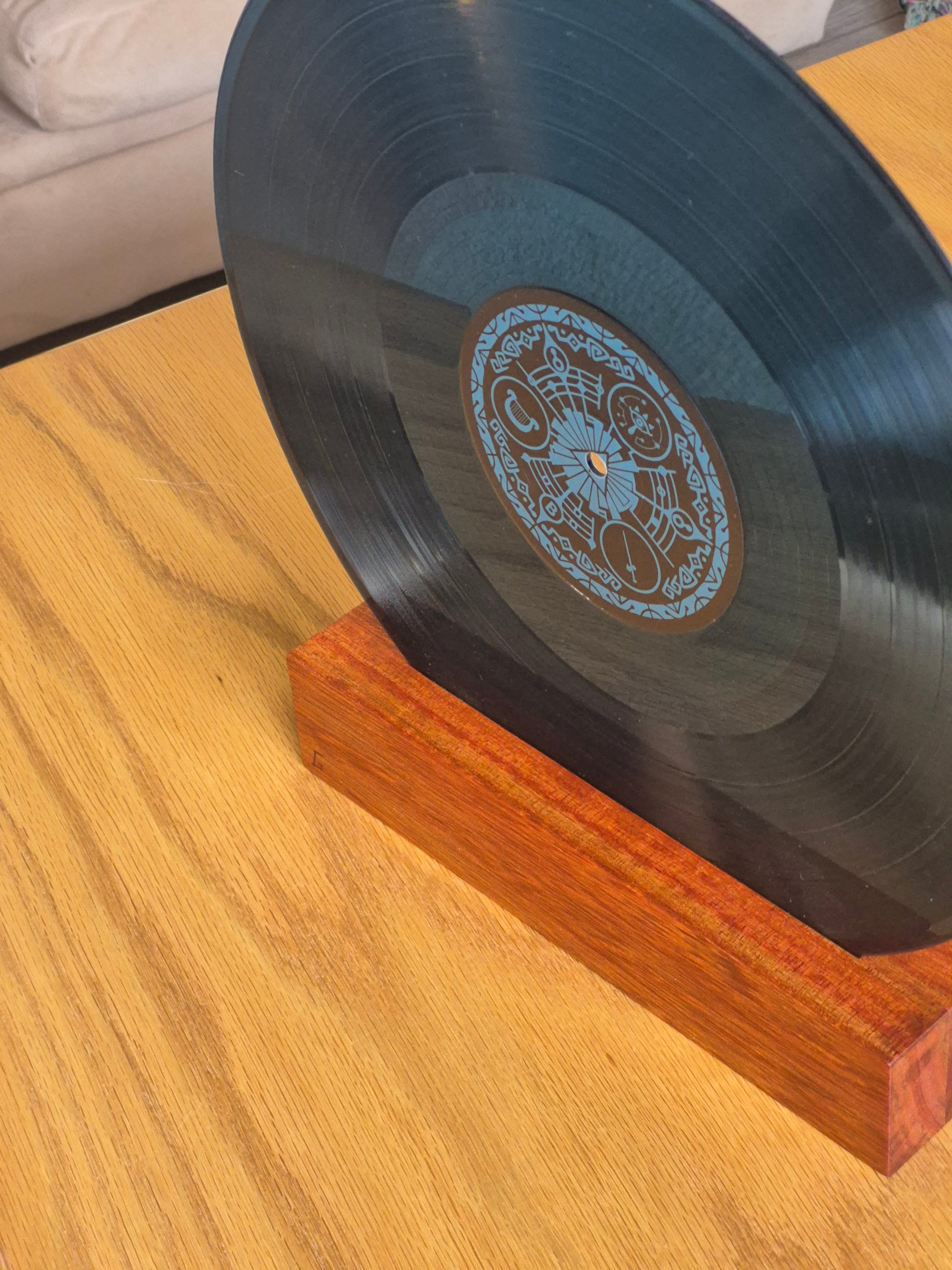 HiFi 12" Bloodwood Vinyl Stand