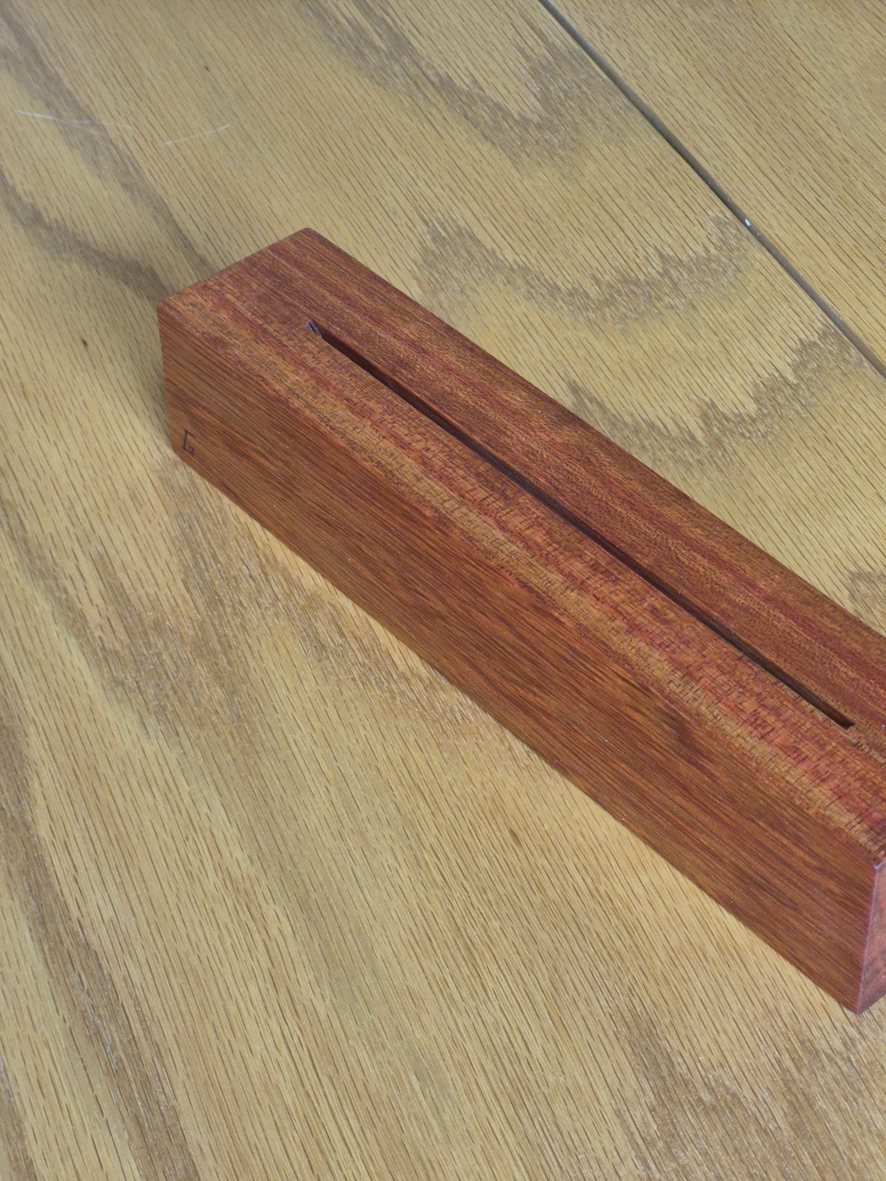 HiFi 12" Bloodwood Vinyl Stand