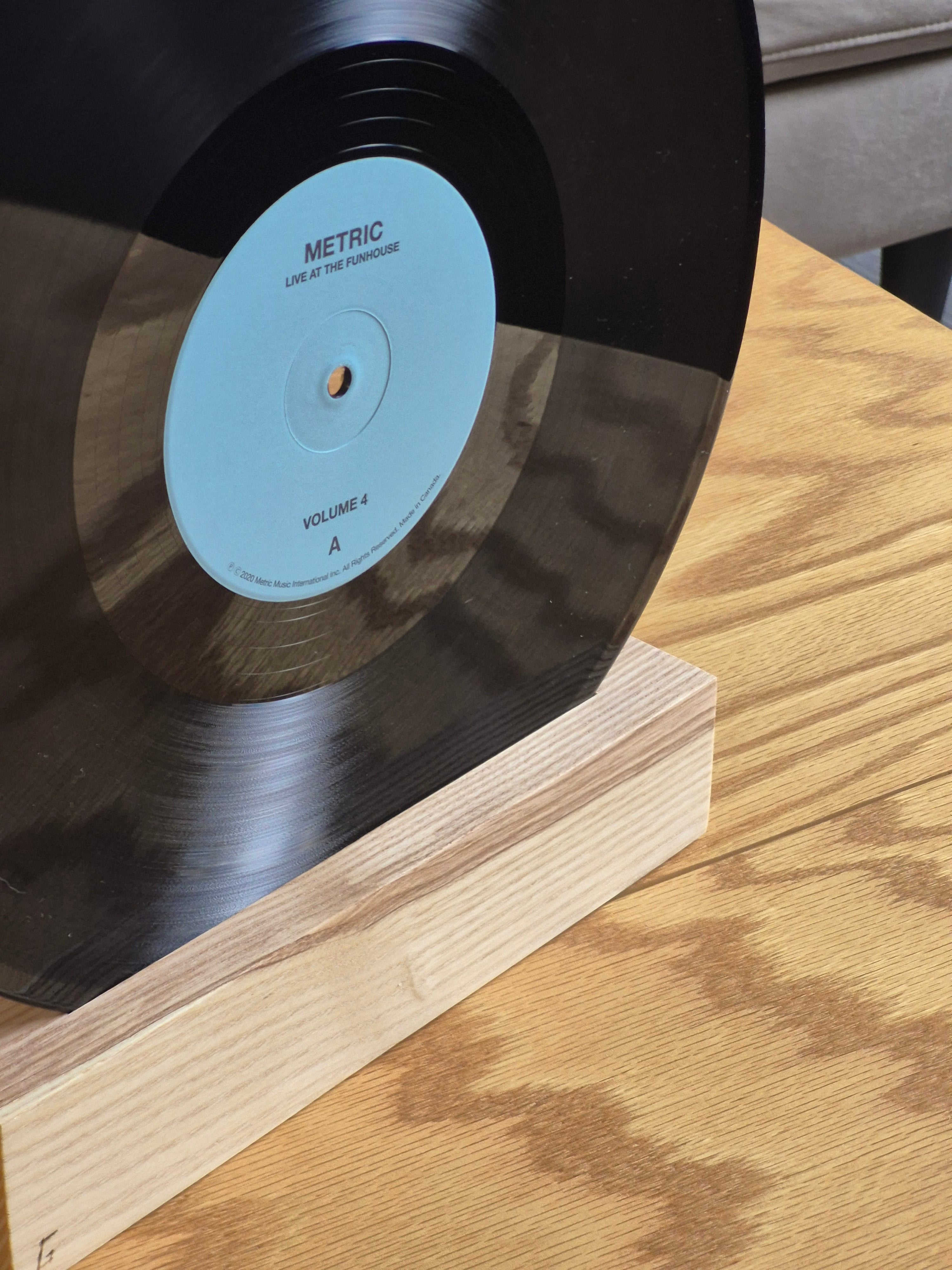 HiFi 12" Ash Vinyl Stand