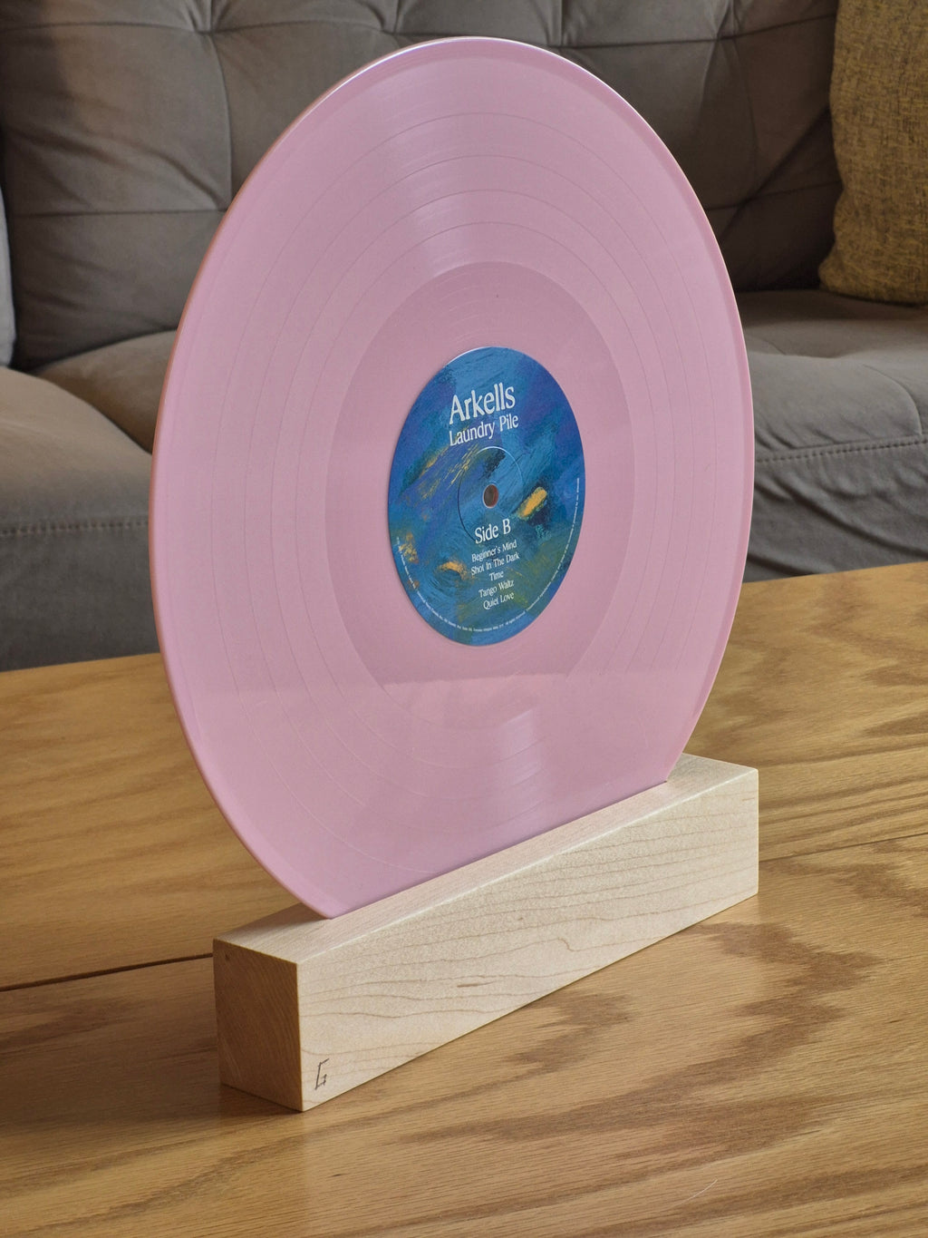 HiFi 12" Maple Vinyl Stand