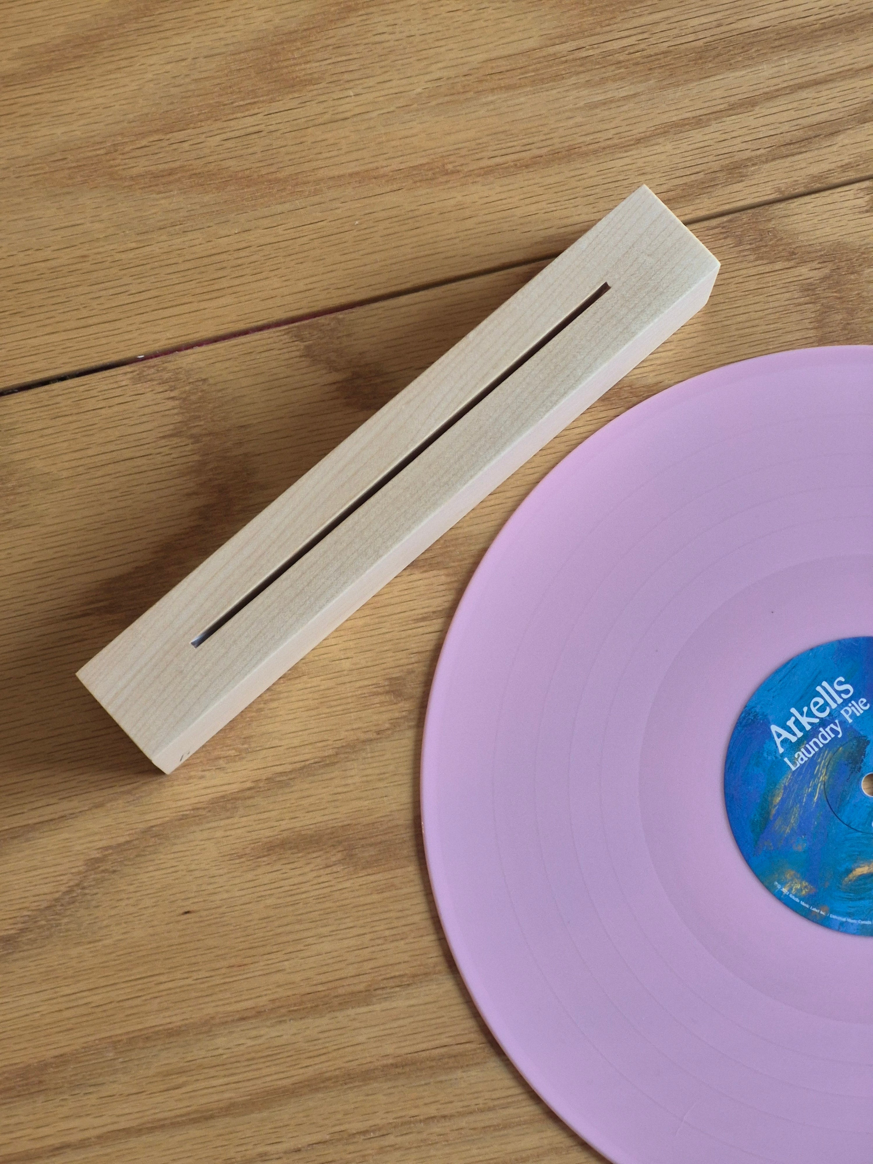 HiFi 12" Maple Vinyl Stand