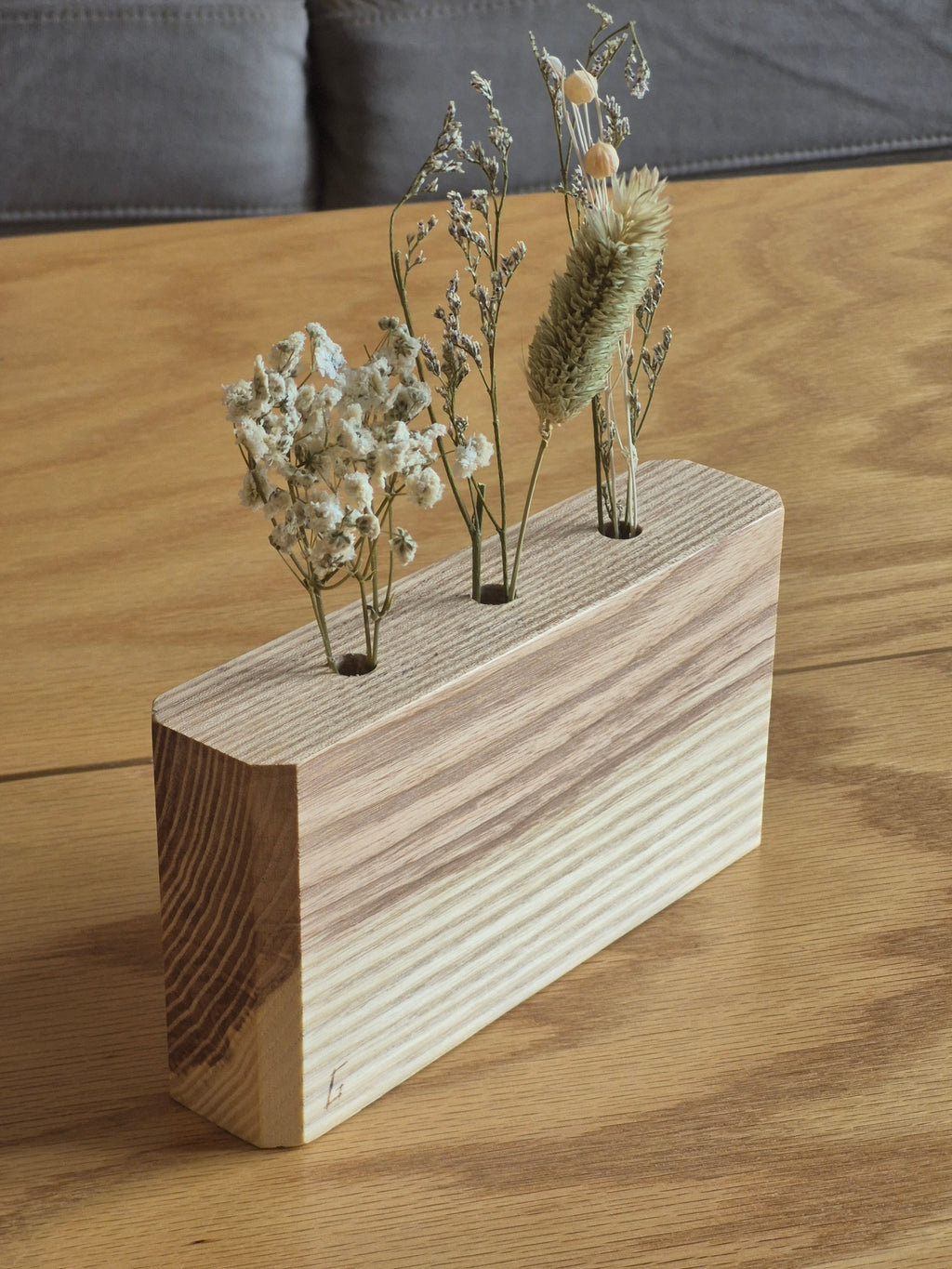 Triple Fling Ash Flower Vase