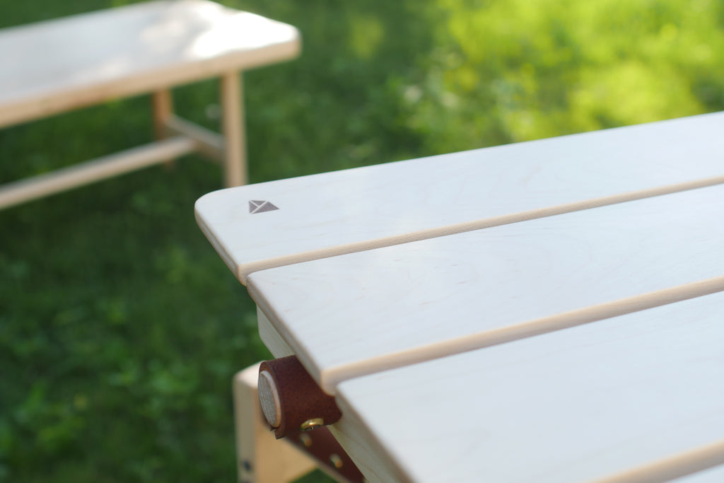 Outdoor Slatted Table
